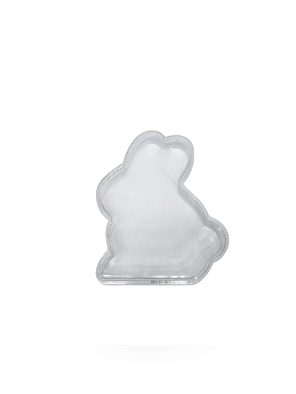 Clear Bunny Shaped Plastic Case